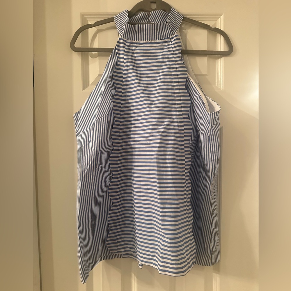CK Bradley Tuileries Top Stripe Blue
